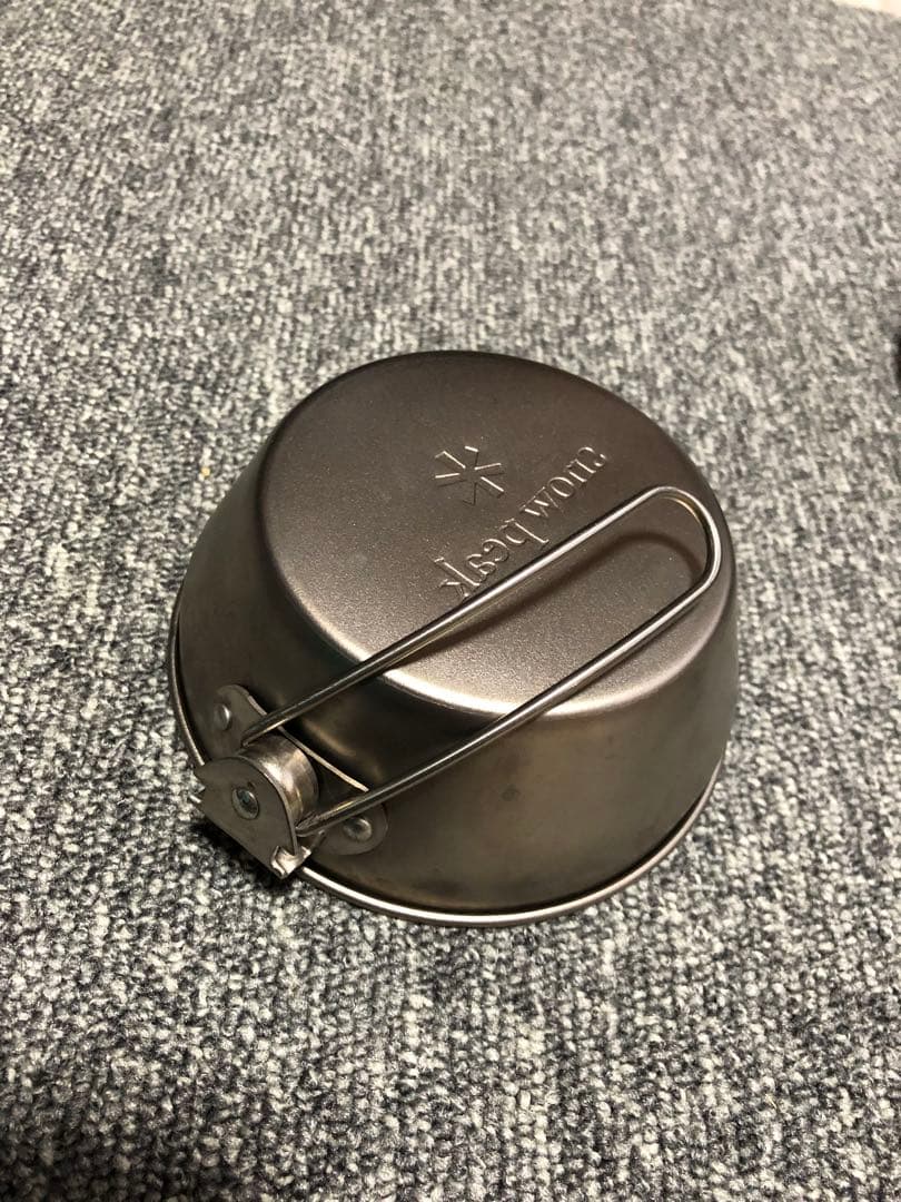 ユニフレーム　チタンケトル　スノーピーク　ワッパーカップ　クッカー　廃盤品　レア