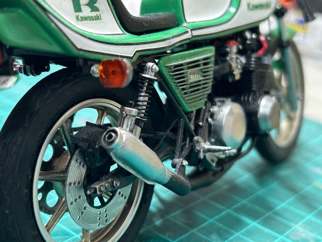 アオシマ Z400FX セレクト カフェスタイルカスタム完成品