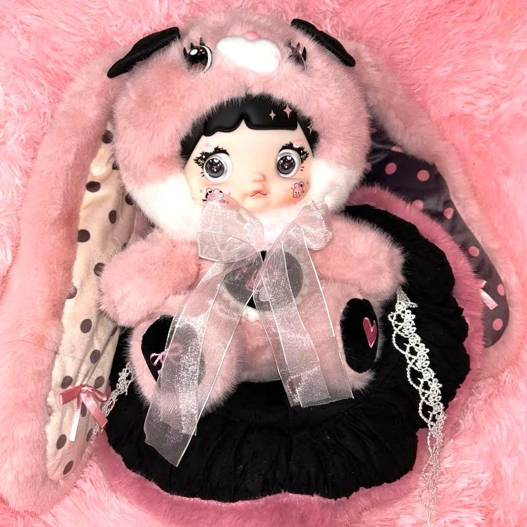 【Nommi】森のきのこ ピンク400% マッシュルームキャップ