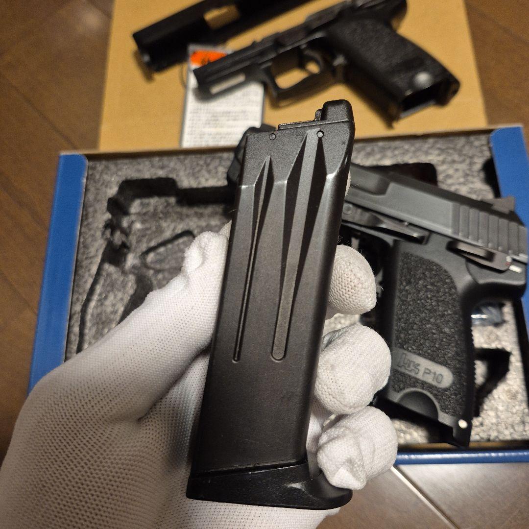 KSC HK P10 HW ガスブローバック スチール風個人カスタム　おまけあり