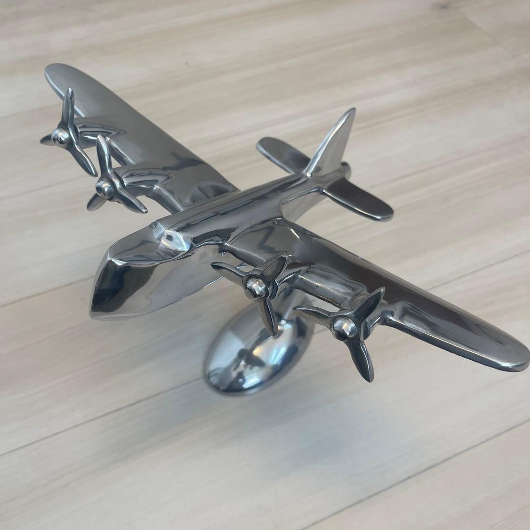 □ビンテージ□ボーイング B17 モデル プレーン 軍用機 アルミ 158 ⑭