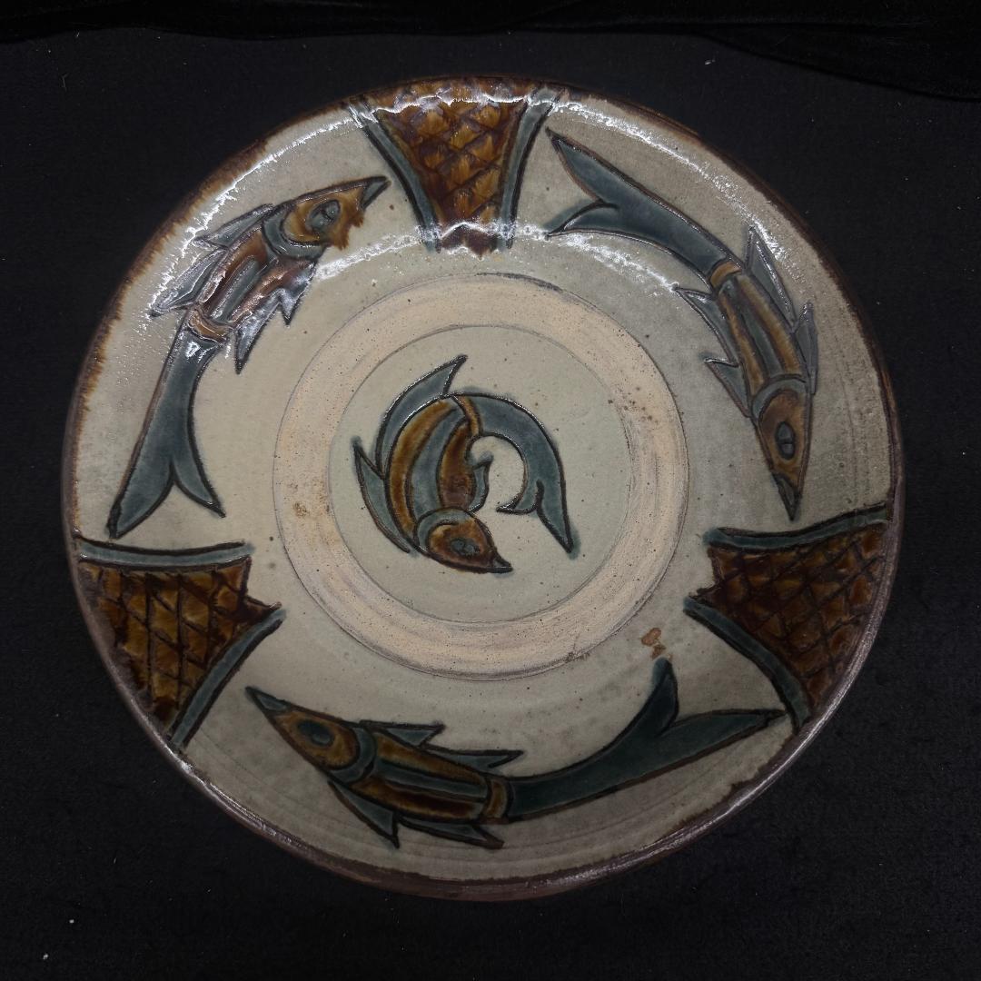 壺屋焼 金城敏昭 やちむん 沖縄 盛鉢 皿 - メルカリ