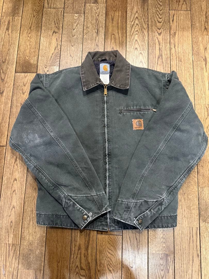 01USA Carhartt J97 MOS カーハートデトロイトジャケット　M