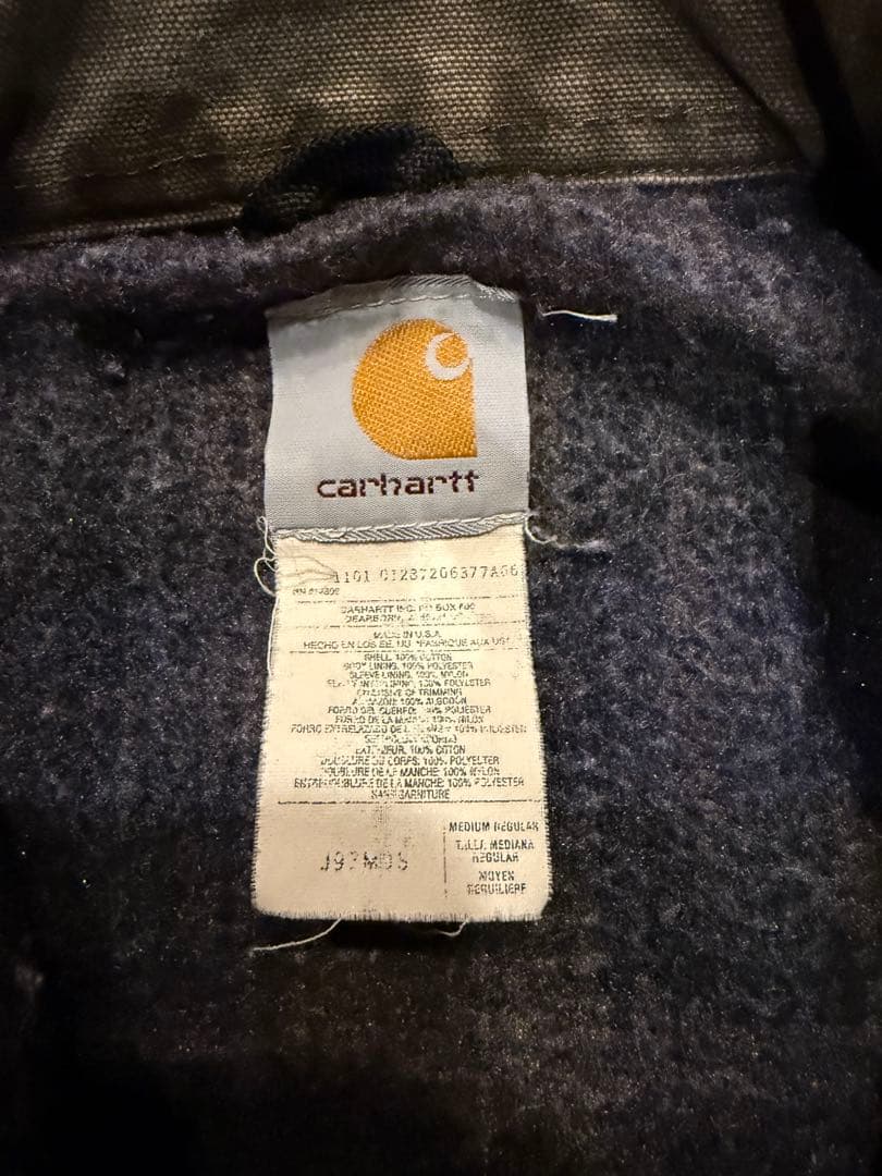 01USA Carhartt J97 MOS カーハートデトロイトジャケット　M