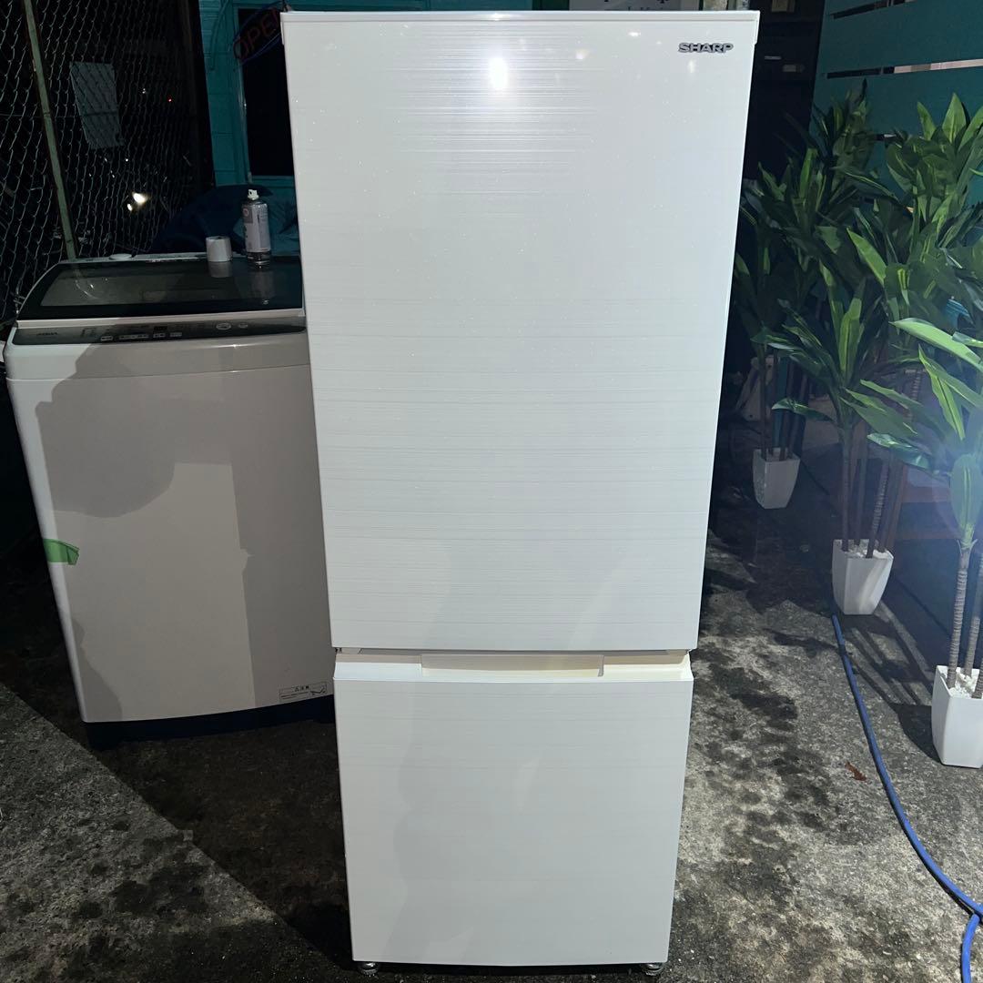 ⭐︎SHARP/シャープ/冷蔵庫/洗濯機/大人気モデル/左右付け替え自在扉