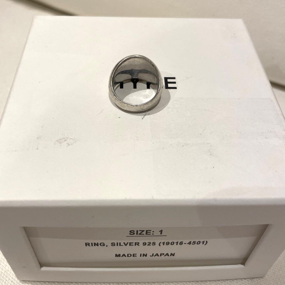 HYKE シルバー925 リング サイズ1