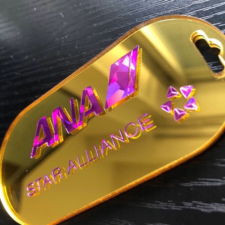 希少品】エアラインバゲージタグ キーホルダー 希少】コンコルド