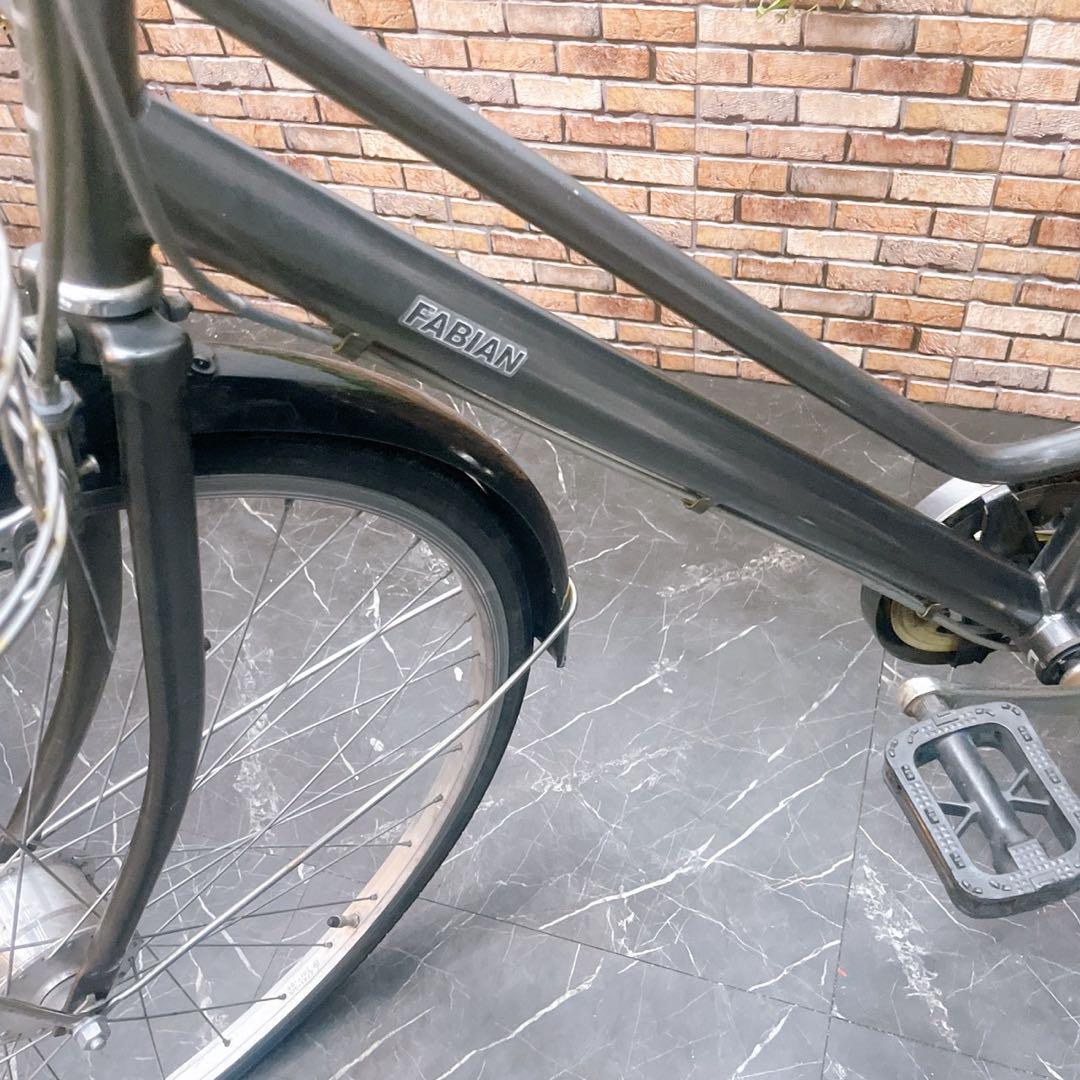 【16】一般車 シティー車 FABIAN ガンメタ 27インチ