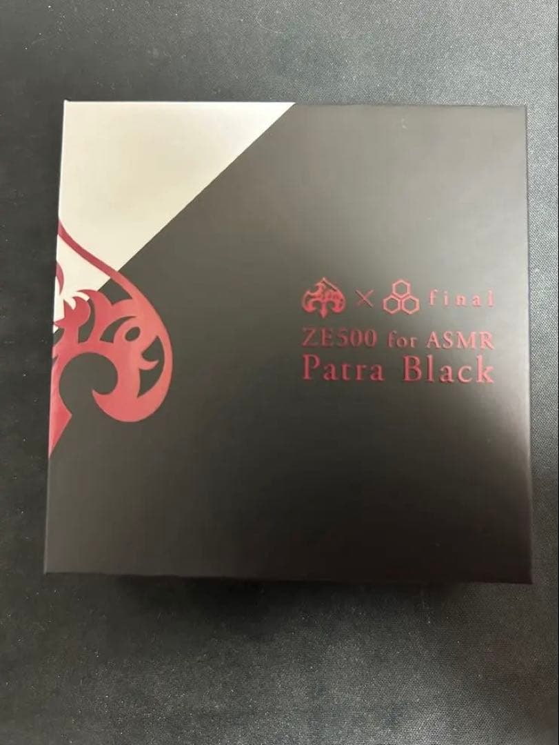 新品】final ZE500 for ASMR Patra Black
