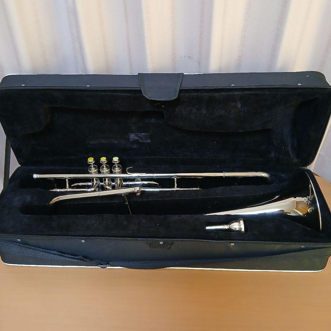 Nasir Ali バルブトロンボーン B♭ニッケルメッキ仕上げ