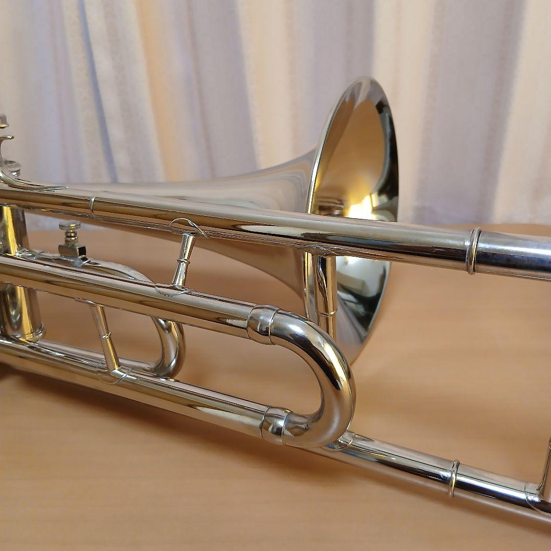 Nasir Ali バルブトロンボーン B♭ニッケルメッキ仕上げ