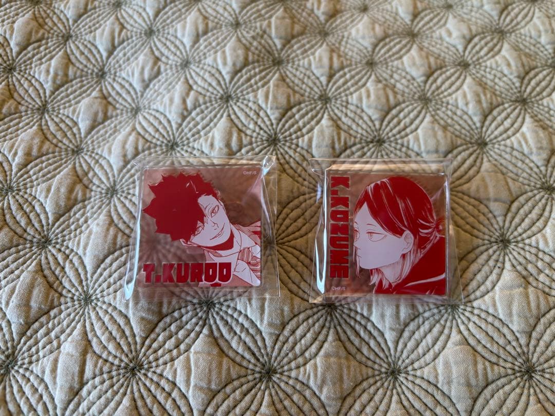 ハイキュー‼︎ アクリルバッジコレクション 先行販売される