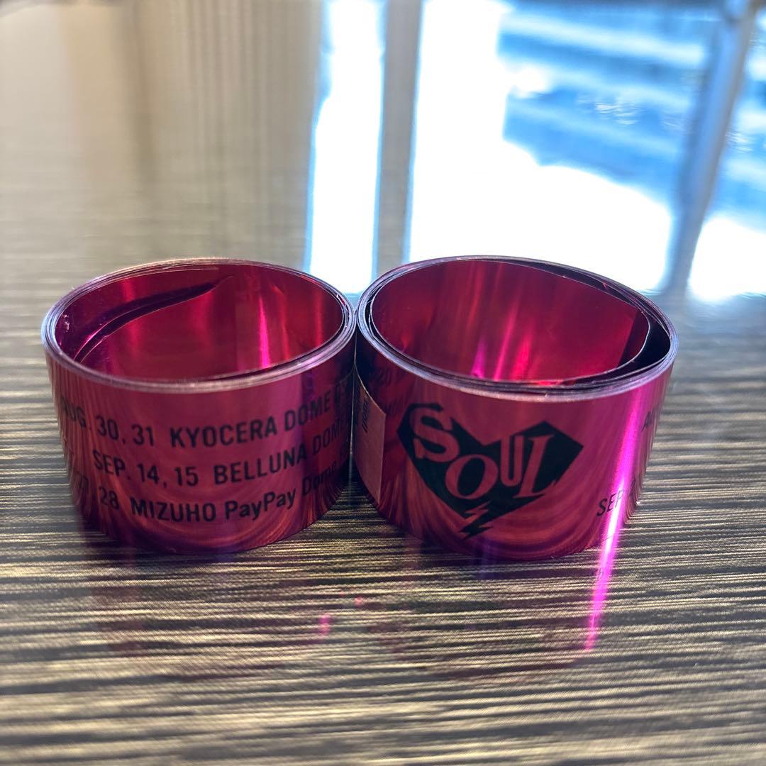 福山雅治ドームライブ2025 SOUL 銀テープ9色セット 継続記念トークバック