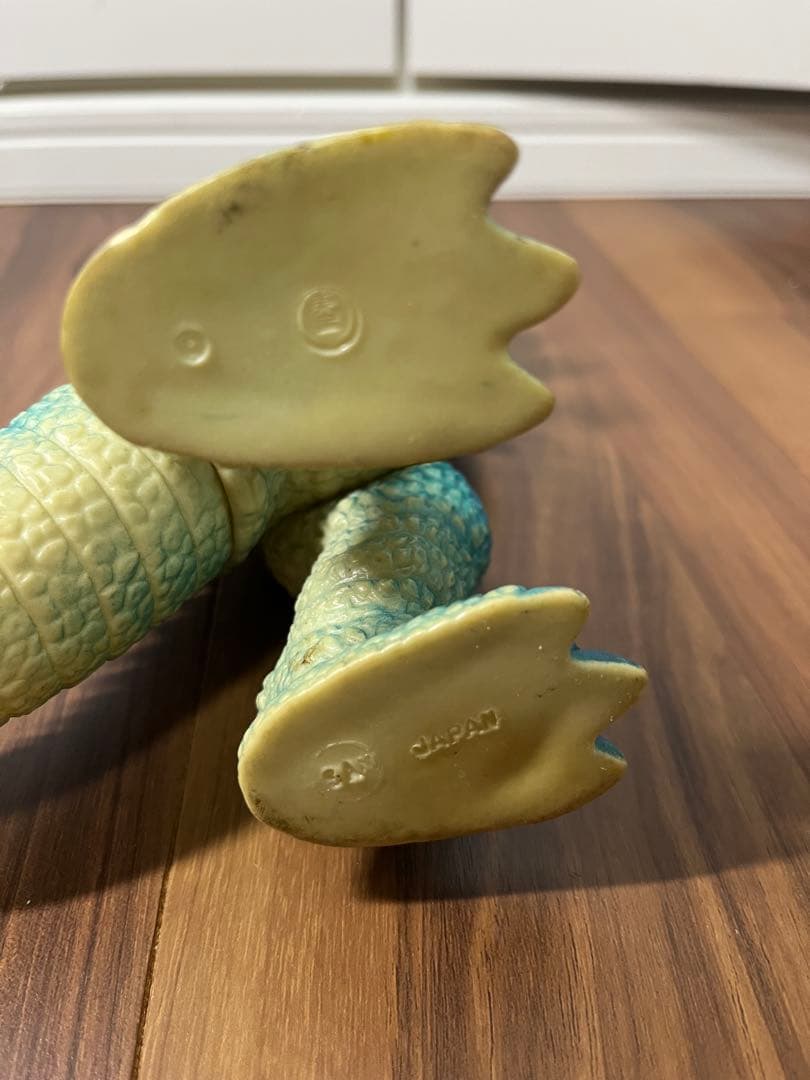 ゴロザウルス　マルサン　ソフビ　当時物