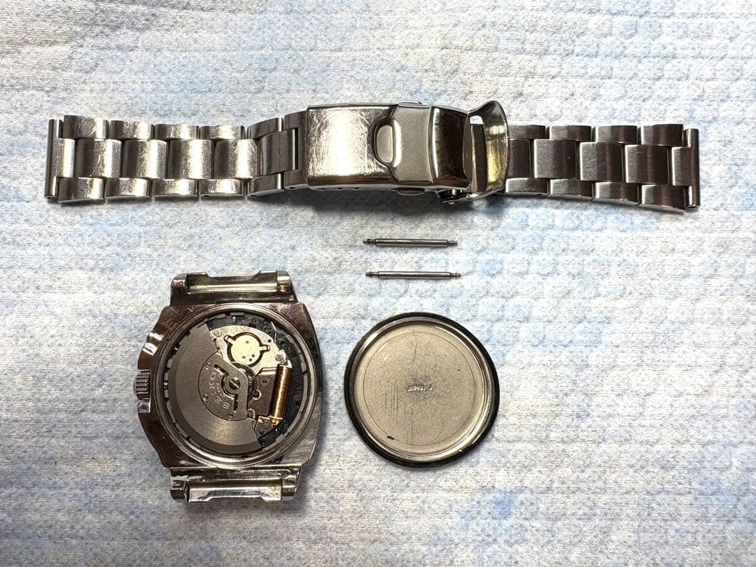 セイコーAGSキネティック5M42 メンズ腕時計 ジャンク 現状渡しの出品です！