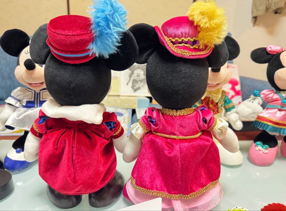 宿泊者限定 10点 東京ディズニーシー　ホテルまとめ　ミッキー&ミニーぬいぐるみ