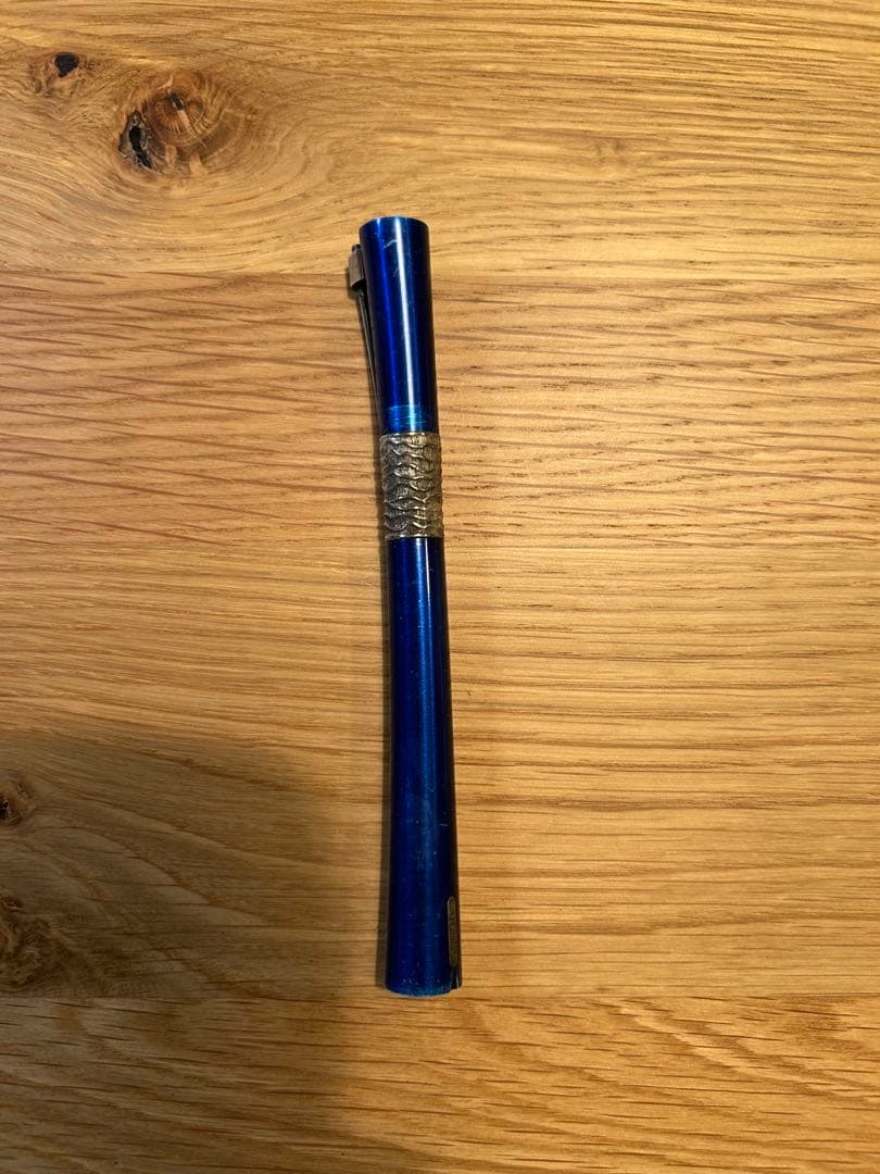 ウォーターマン　青　万年筆　Water Man