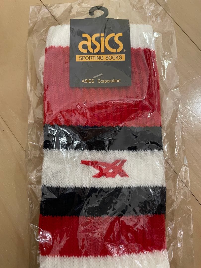 アシックス　ニューハイソックス♯3 日本製　ビンテージ