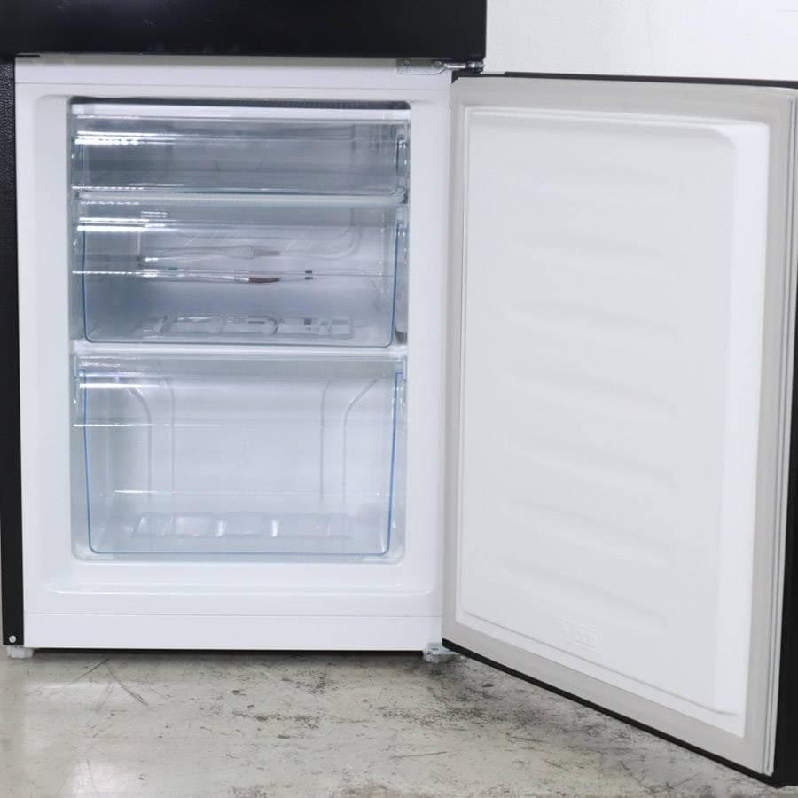 2022年 ハイセンス 175L 2ドア冷蔵庫 HR-D1701B 右開ブラック