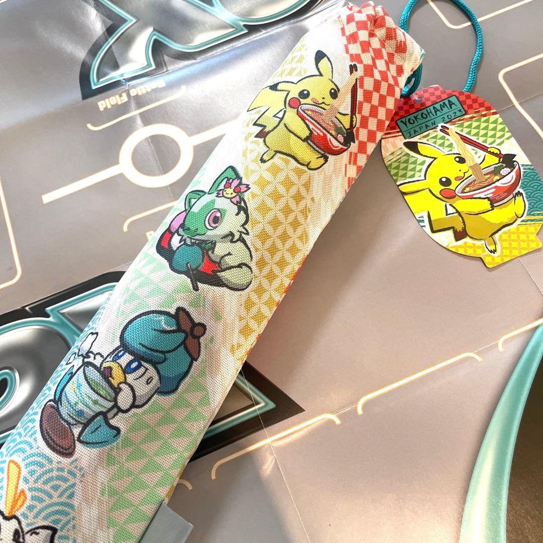 ① WCS 2023グッズプレイマットフィギュアピカチュウニャオハ