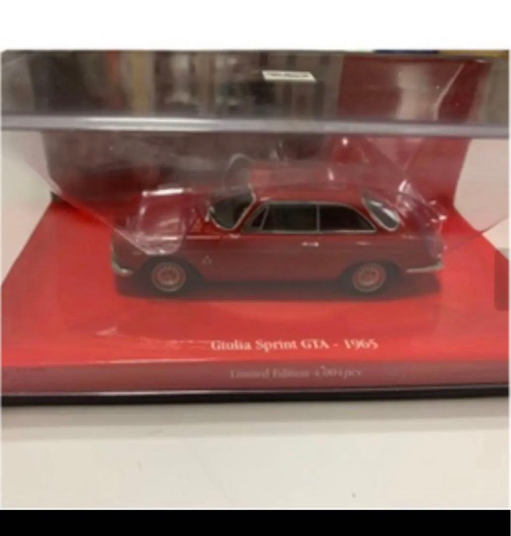 アルファロメオミニチャンプス1600GTA 1965 1/43