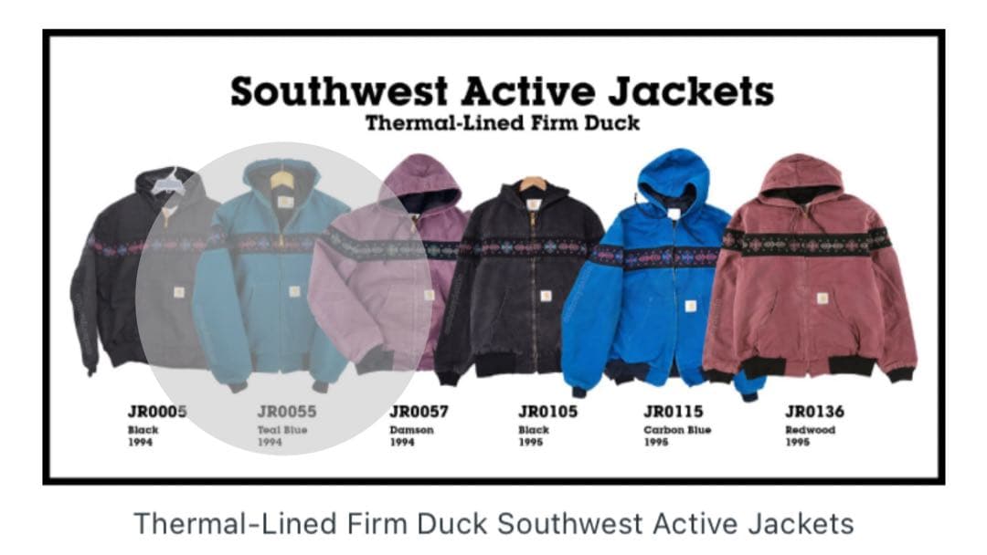 カーハート サウスウエスト アクティブジャケット JR0055 L(現行M