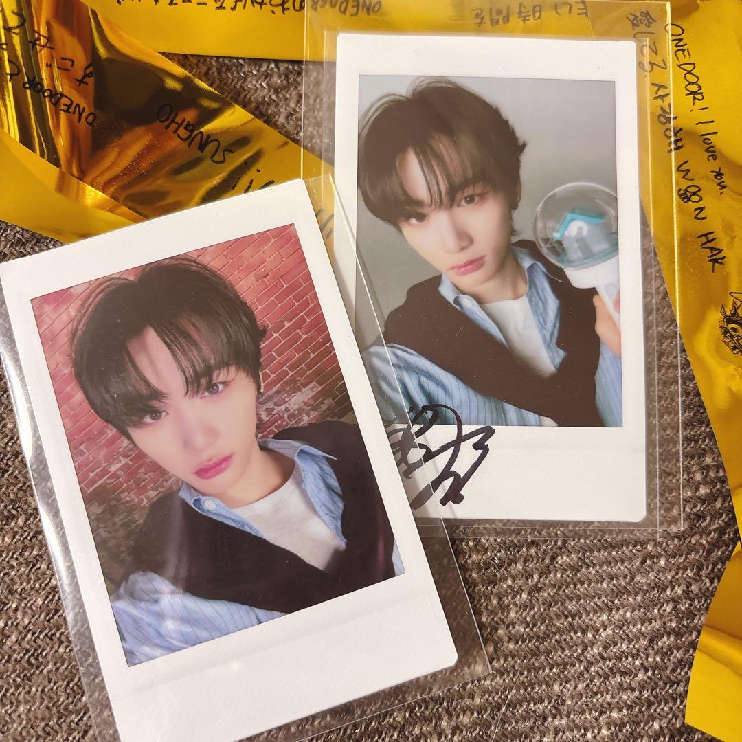 BOYNEXTDOOR ボネクド インスタントフォト テサン サイン入り 銀テ