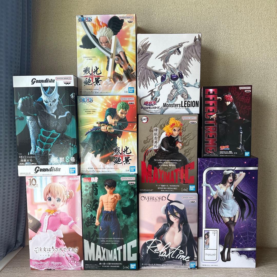 最新のプライズフィギュアまとめ売り 10点セット