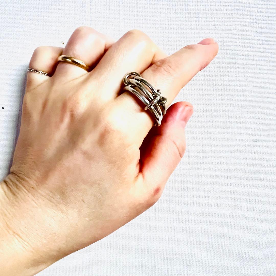 Spinelli Kilcollin スピネリキルコリ3連リング US10.5