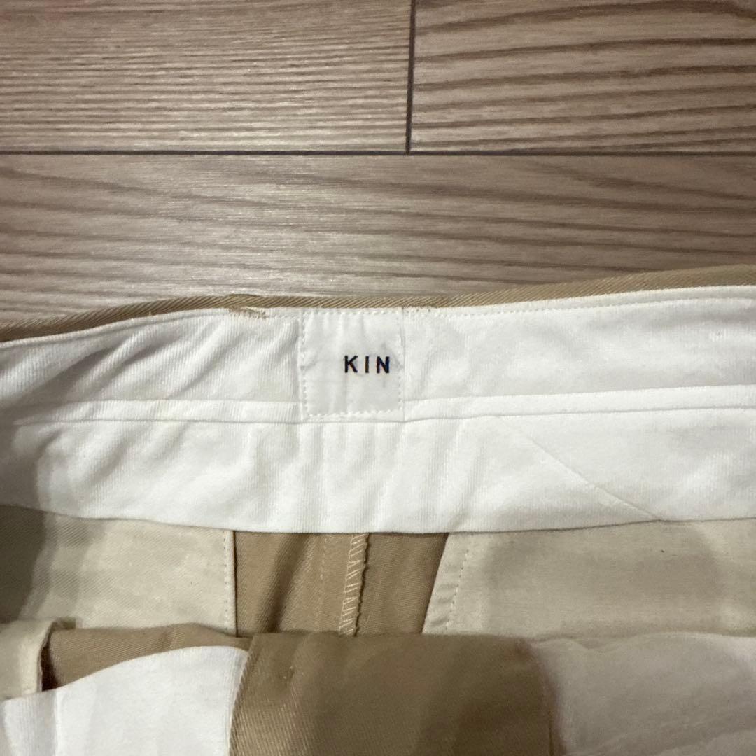 KIN チノパン ベージュ Sサイズ程度 日本製 マチュピチュ
