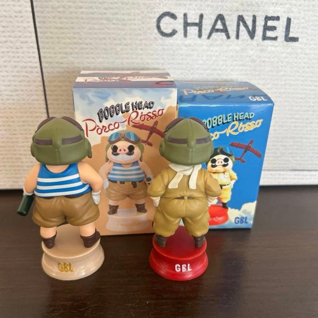 紅の豚 バブルヘッドポルコ ミニ ポルコの休暇 ジブリ【GBL】 ポルコ