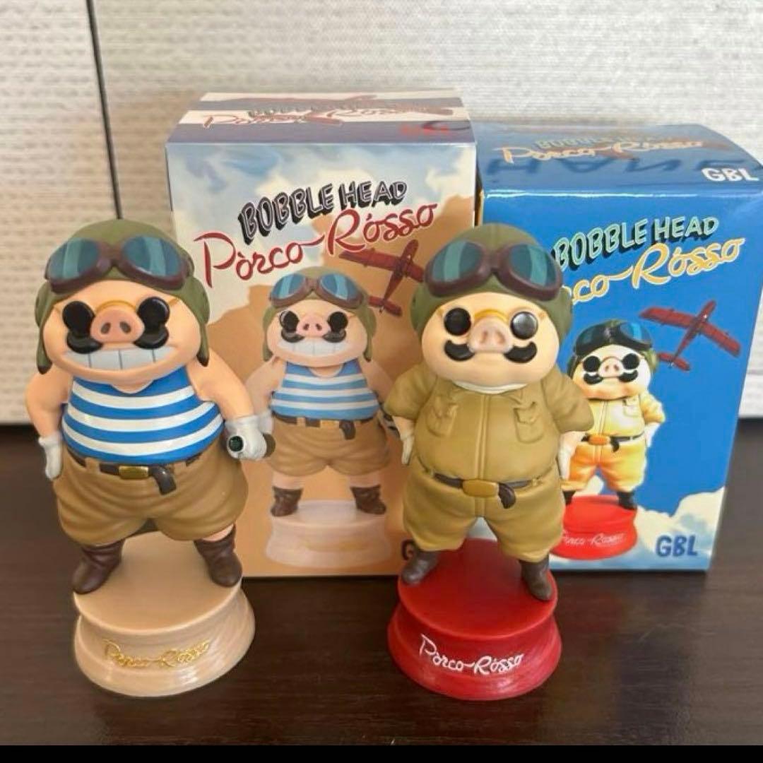 紅の豚 バブルヘッドポルコ ミニ ポルコの休暇 ジブリ【GBL】 ポルコ