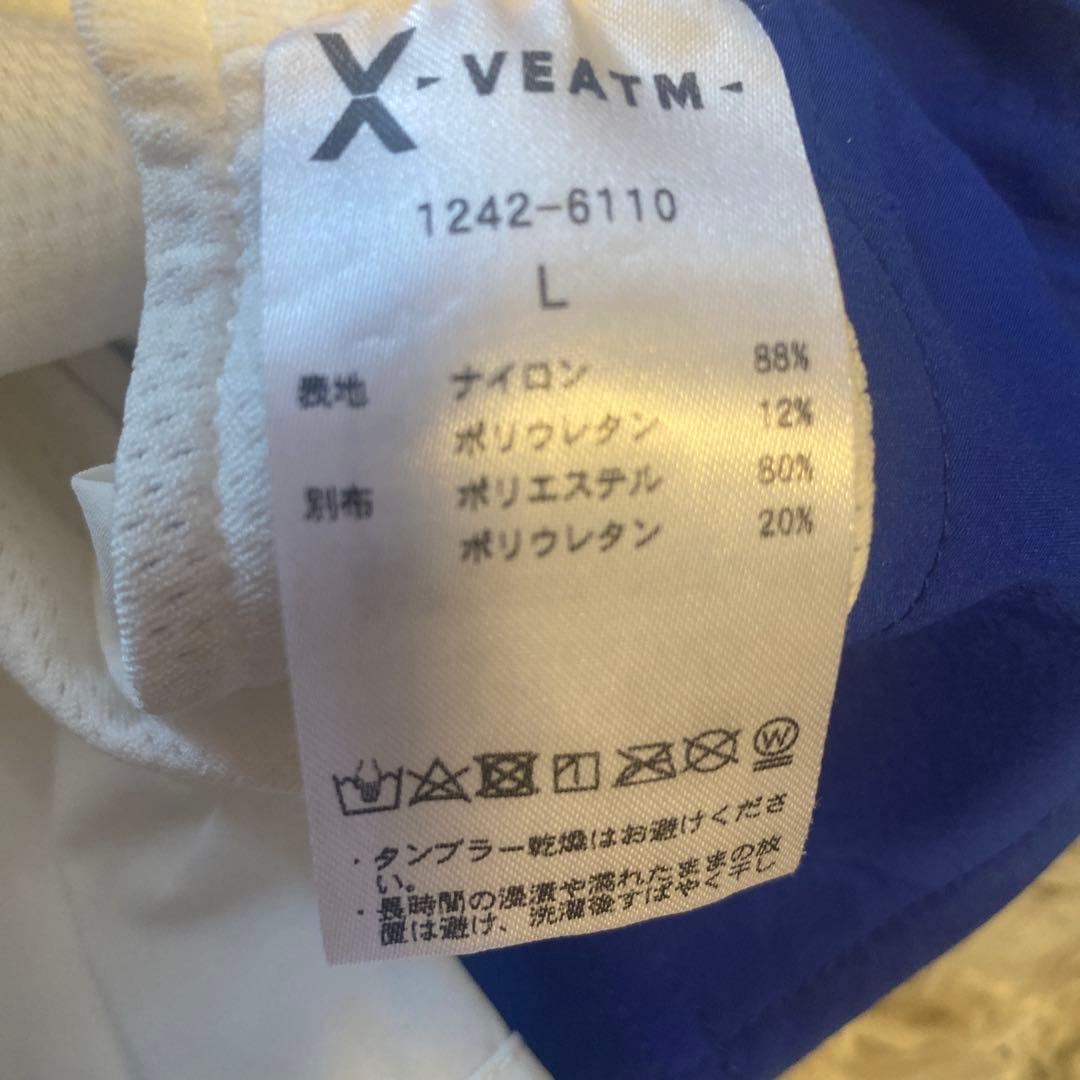 VEATM グラデーションブルー サーフパンツ 水着 S VEATM