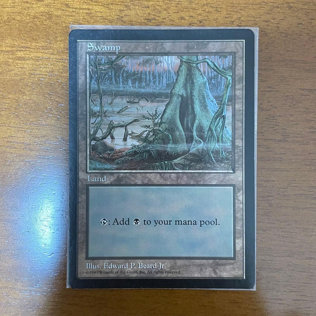 4枚 MTG 1997 APACランド 沼 森 山 土地 APAC1 APAC2 - メルカリ