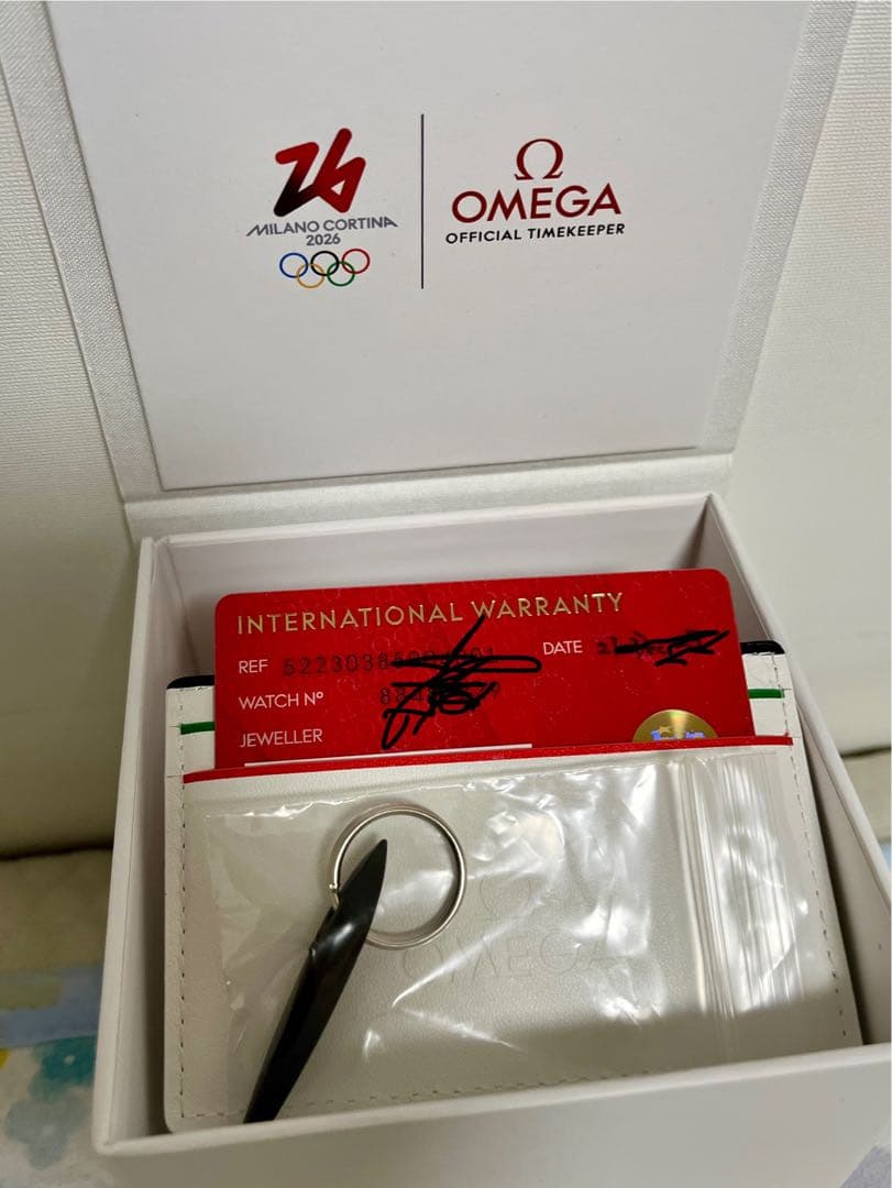 スピードマスター　38 ミラノ コルティナ2026 【新品未使用】