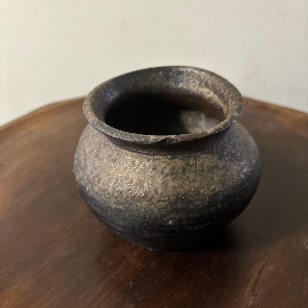 古備前小壺 鎌倉〜室町時代 骨董 花器アンティーク 検:秦秀雄 白洲正子