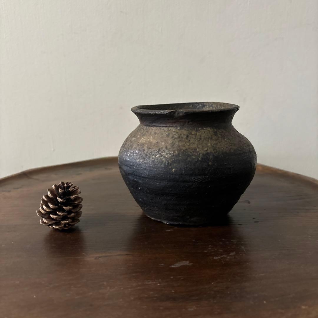 古備前小壺 鎌倉〜室町時代 骨董 花器アンティーク 検:秦秀雄 白洲正子