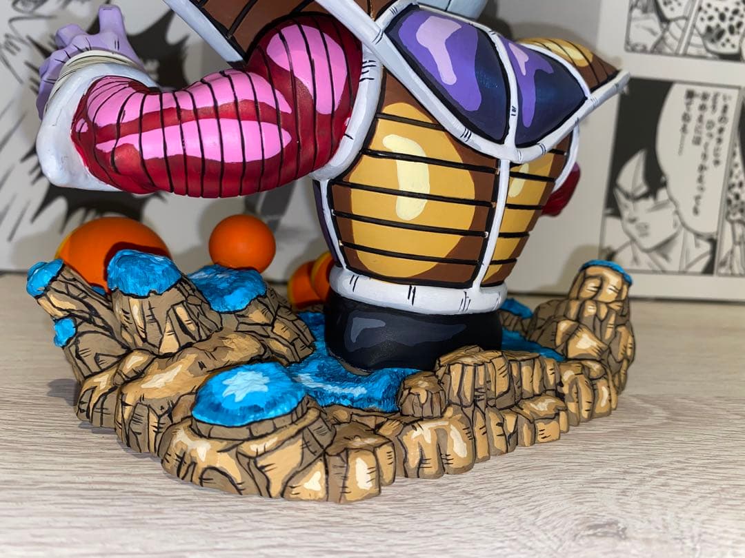 ドラゴンボール リペイント フリーザ E賞 悪の帝王 2次元彩色 フィギュア