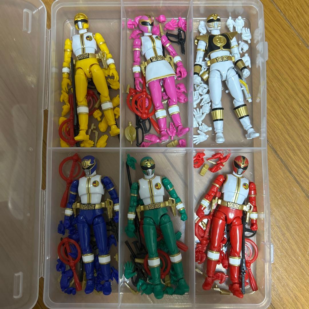 本日終了shodoミニプラ五星戦隊ダイレンジャーセット