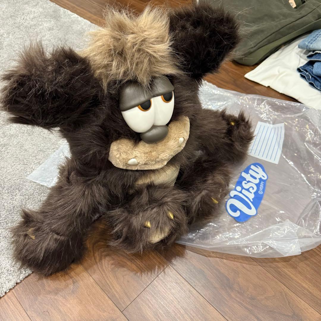 VERDY VISTY PLUSH TOY BROWN - メルカリ