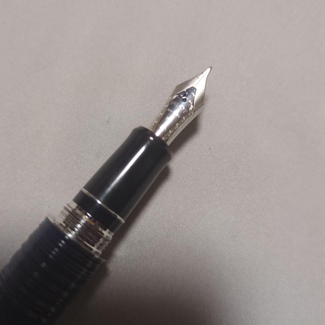 パイロット　万年筆　バンブー　BAMBOO　ネイビー　 希少14Ｋ585 刻印