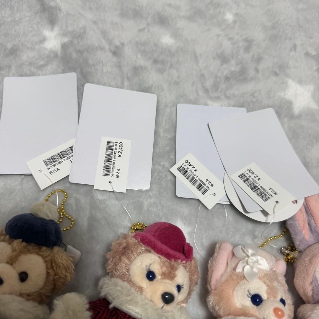 ダッフィーフレンズ　ぬいぐるみバッジ