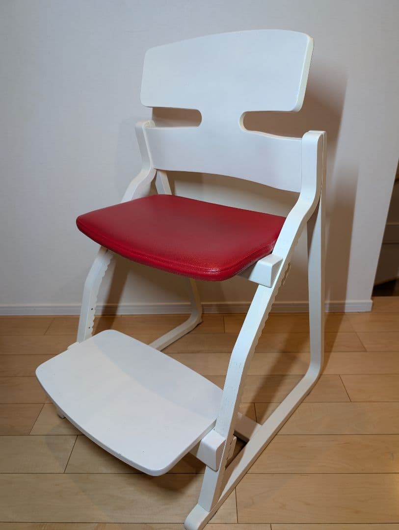 アップライトチェア 豊橋木工 toyomoku 子供椅子 up right 赤