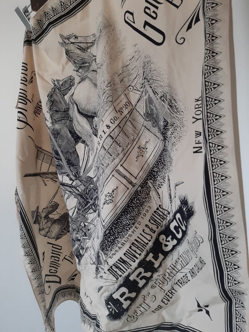 RRLストールダブルアールエルラルフローレンバンダナ