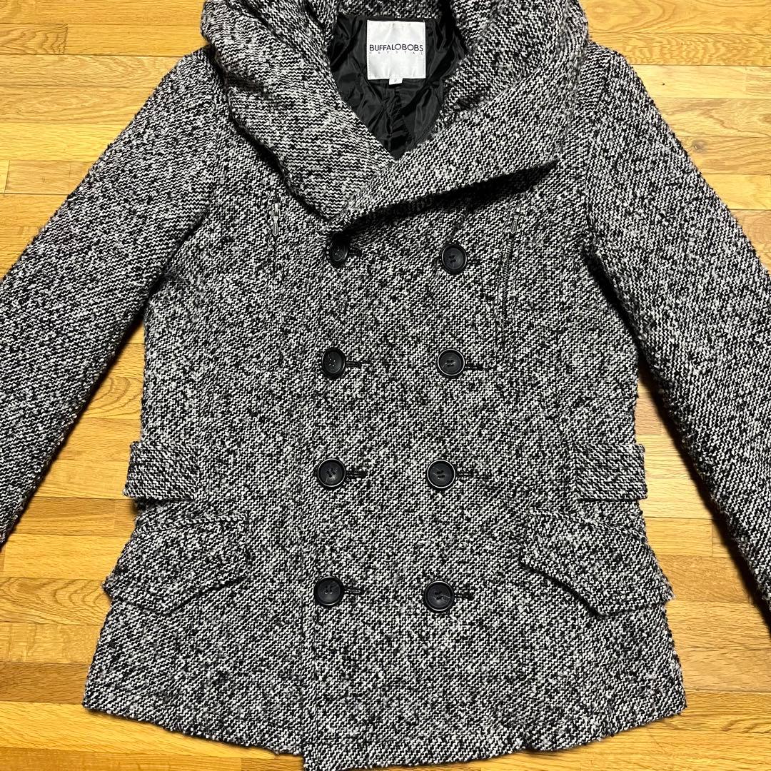 バッファローボブス 変形 襟ワイヤー コート 00s buffalo bobs