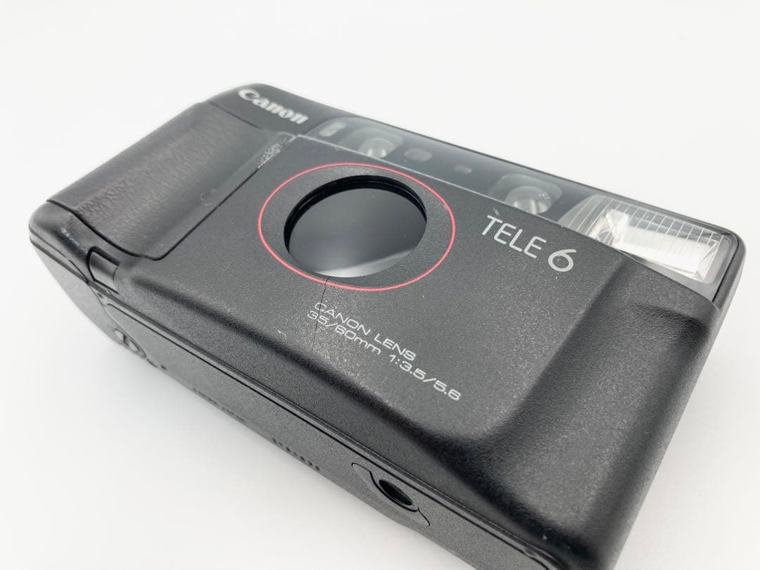 完動品】Canon TELE6 コンパクトカメラ 動作確認済み C43