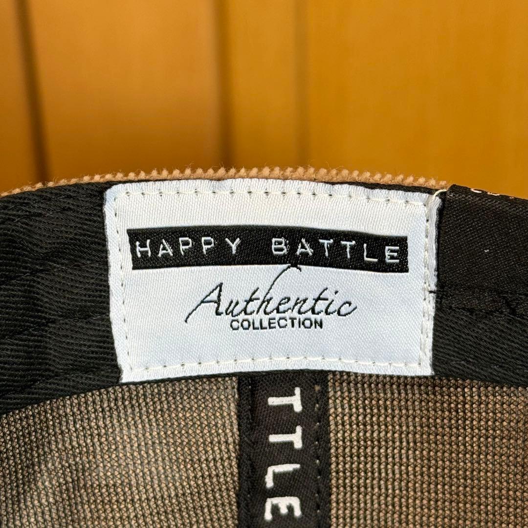 新品 Happy Battle Surf ハッピーバトル コーデュロイキャップ Happy