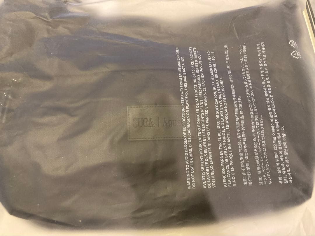 SUGA AgustD D-DAY クロスバック　黒