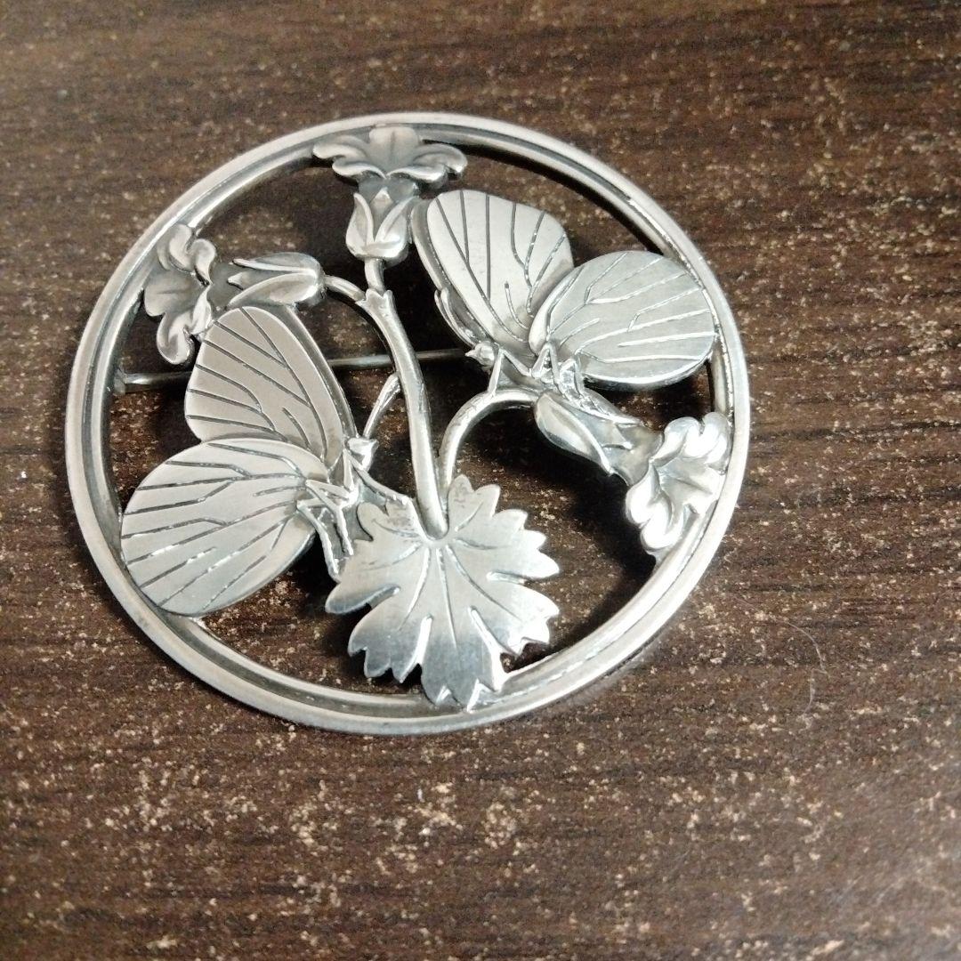 希少】ジョージジェンセン ブローチ マリノウスキー バタフライ 283