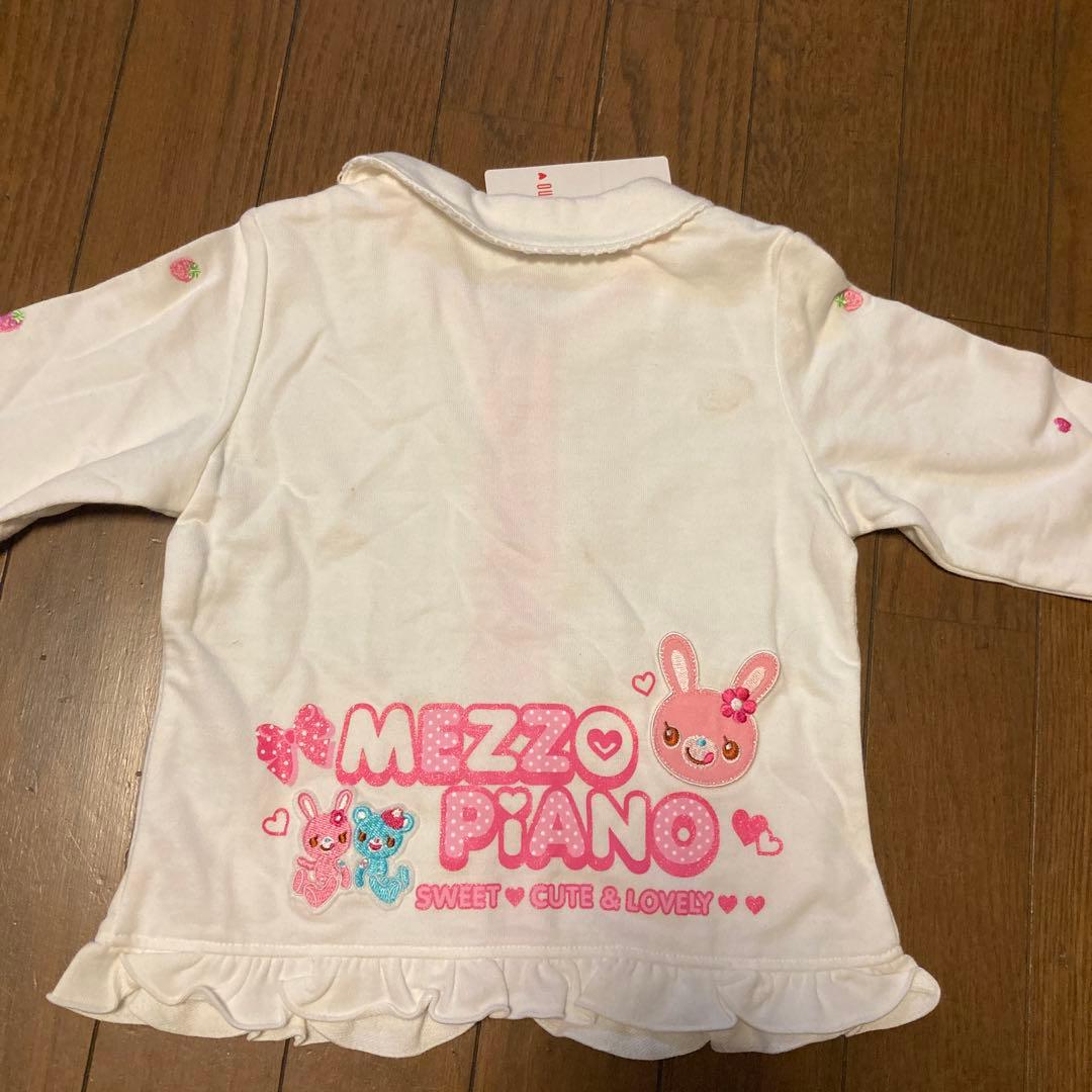Polite❤︎新品❤︎メゾピアノ❤︎110㎝❤︎みみちゃん❤︎長袖前開きトレーナー